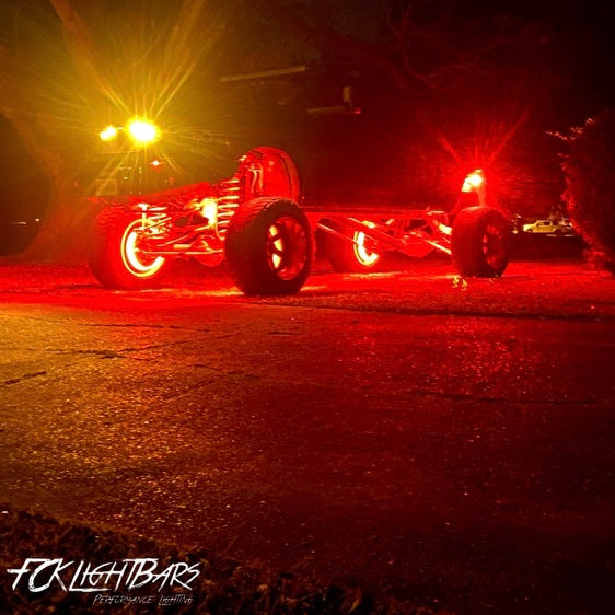 FCK Lightbars Red Rock Light – Single