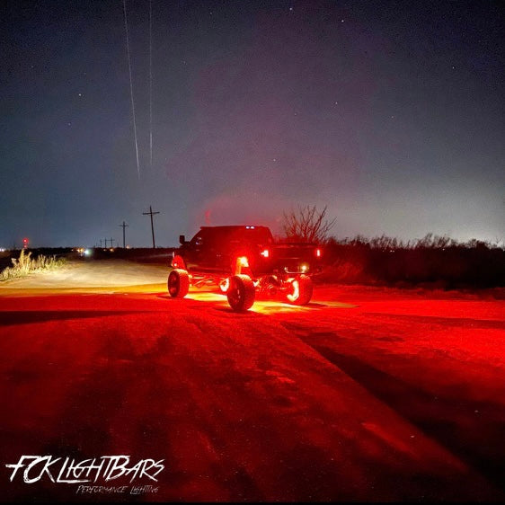 FCK Lightbars Red Rock Light – Single