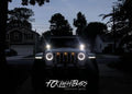 2018+ Jeep Wrangler JL / Gladiator JT Ditch Light Kit - vehicle-specific brackets